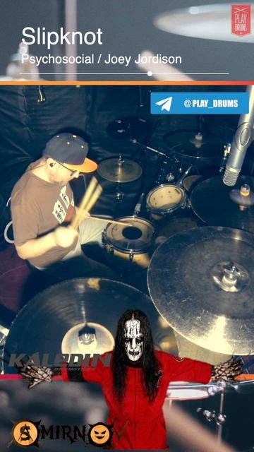 Slipknot - Psychosocial : Joey Jordison | #drumcover #drumbeat