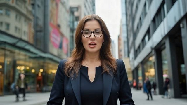 AI-аватар для презентаций и рекламы продукта в деловом стиле