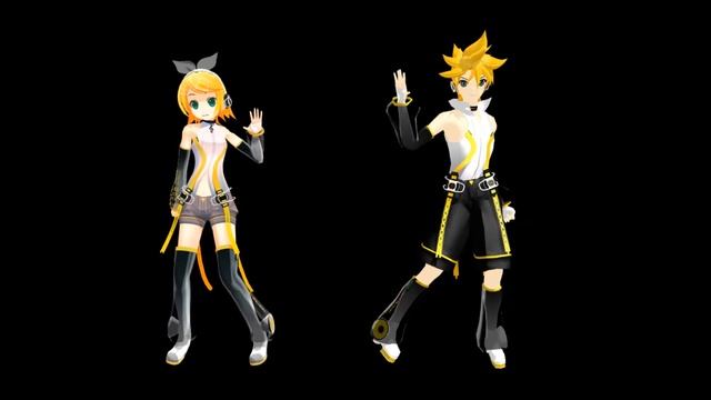 Butterfly On Your Right Shoulder [MMD Live ] - Kagamine Rin / Len(Append)