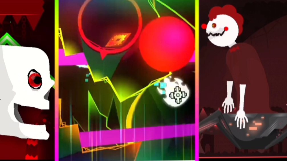 трилогия, crazy l, crazy ll, crazy lll в geometry dash