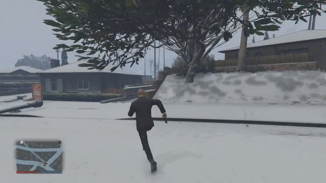 GTA 5 New Year Snow Day - Next Gen - Xbox One - Funny Moments