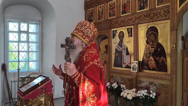 Проповедь митрополита Иоанна в Светлый вторник в Мироносицком монастыре