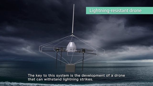 Японцы приручили молнию с помощью дронов. 😳😳😳