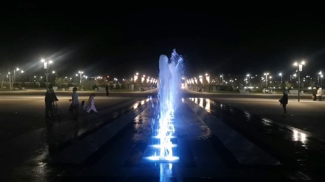 Фонтан в Крещенском парке. Анапа.