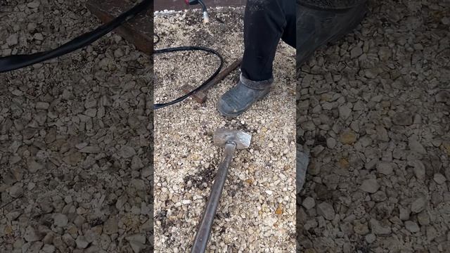 Даём молоту второе дыхание сварочным аппаратом!
