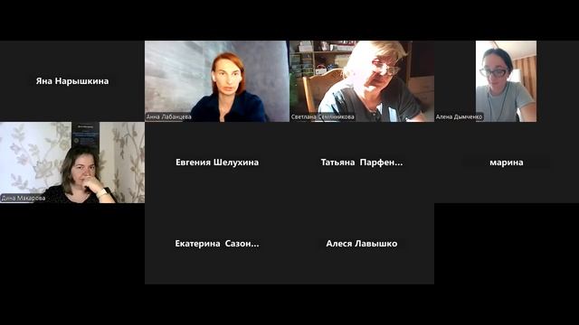 СЕССИЯ 23.04 Часть 1. Разбор участниц спринта