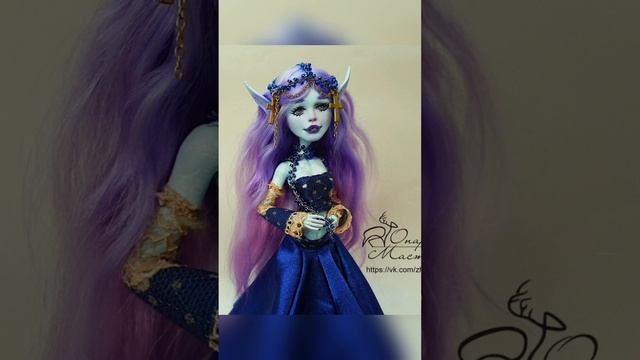 Часть: 4 Cкачивай 3д модель для печати / Эльфийка из куклы Monster High