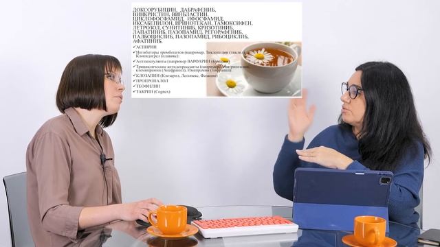 СОВМЕСТИМОСТЬ ПРОДУКТОВ И ЛЕКАРСТВ