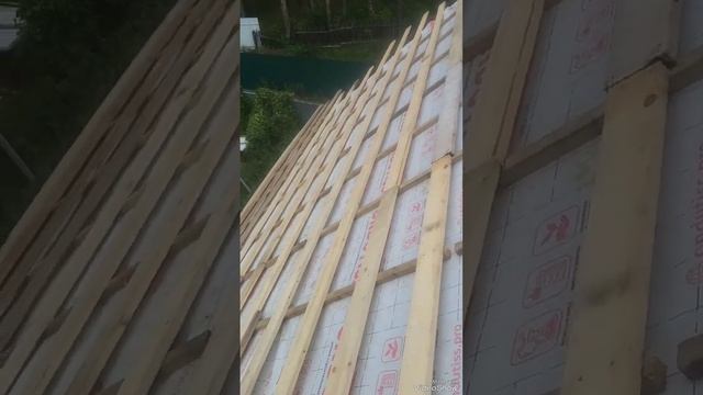 Очень красивая крыша получился, ребята поддержите нас