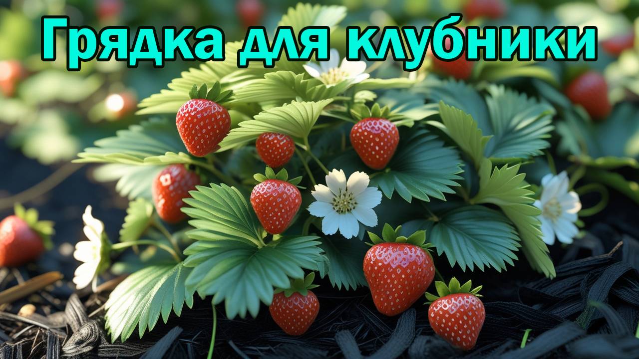 Грядка для клубники