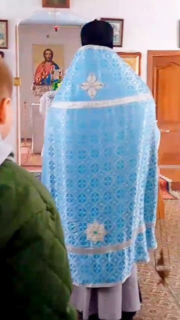Пасхальный молебен в селе Барановка в храме Покрова Пресвятой Богородицы. 20.04.2025.