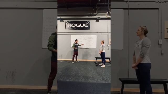 January 3rd Iron Goat CrossFit Whiteboard Walk Through