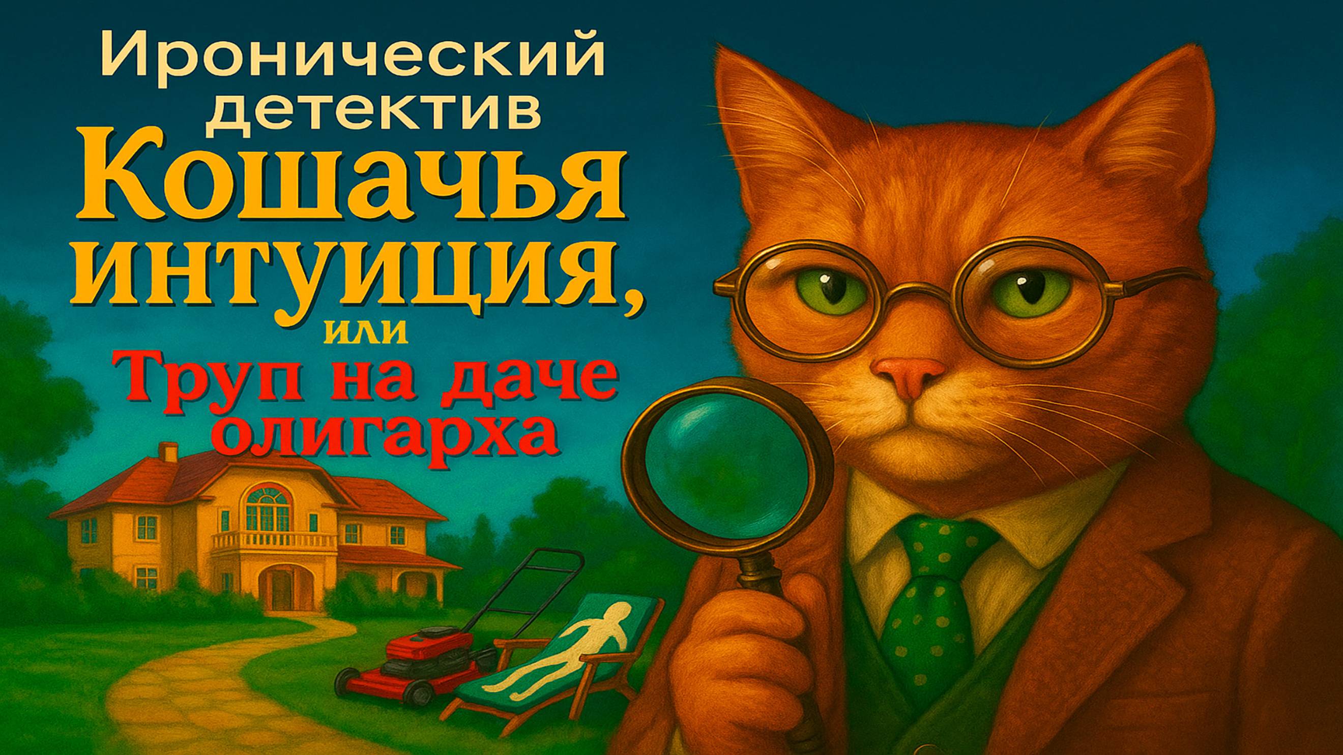 Иронический детектив. Кошачья интуиция или труп в доме олигарха