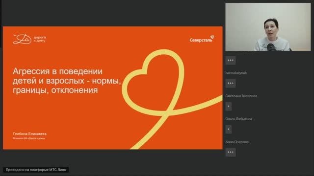 Агрессия в поведении детей и взрослых - нормы границы отклонения (Глибина Елизавета)