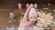 Вырезаем красивого викинга - резьба по дереву