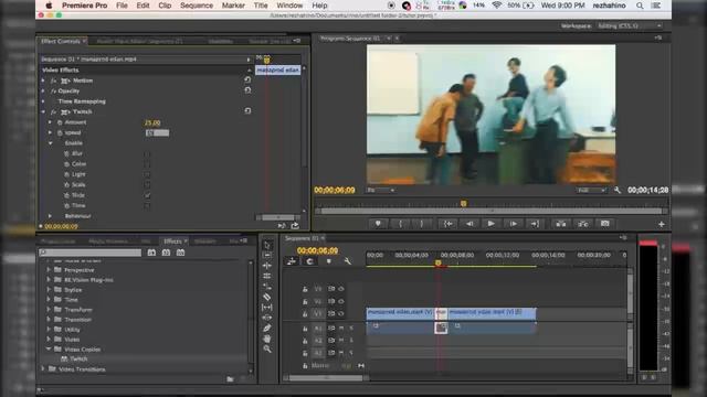 Premiere Pro Ajaran - Cara Menggunakan Twitch