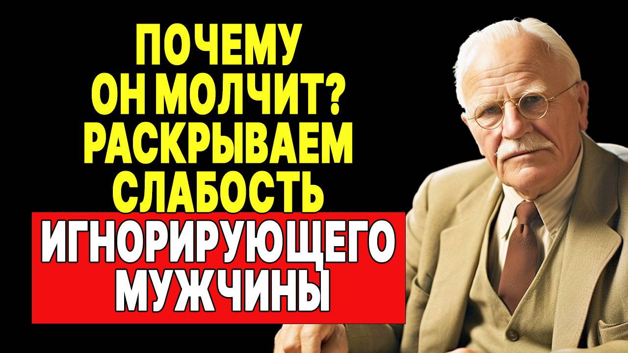 Психология игнорирования: скрытая слабость мужчины по Юнгу | КАРЛ ЮНГ