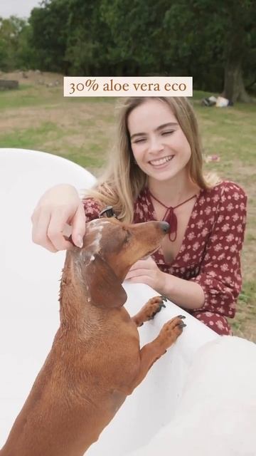 #Higiene #natural y #respetuosa para tu #perrito 🐶 #perrosfelices #cosmeticanatural #eco #perros