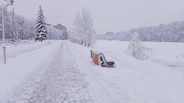 Нижний Новгород. Зимний Бульвар Юбилейный
