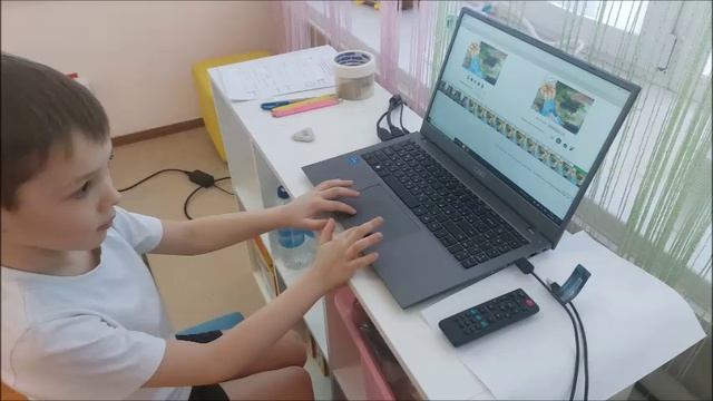 Фильм о мультфильме "Создание мультфильма "Подарки" (руководитель мультстудии Королькова О.А.)