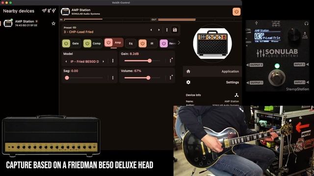 A NEW COMPACT NAM PLAYER Sonulab Stompstation  First Hands On Playthrough Demo