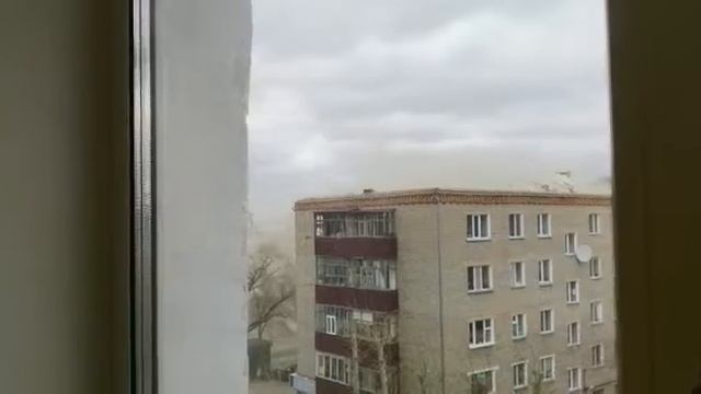 Ураган сорвал крышу дома Кокшетау.