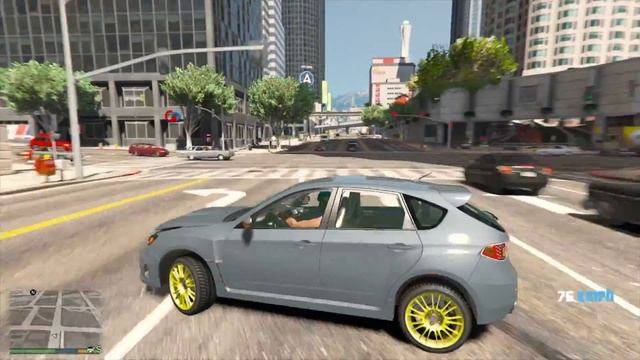 GTA 5 Crash Testing Real Car Mods Ep.1