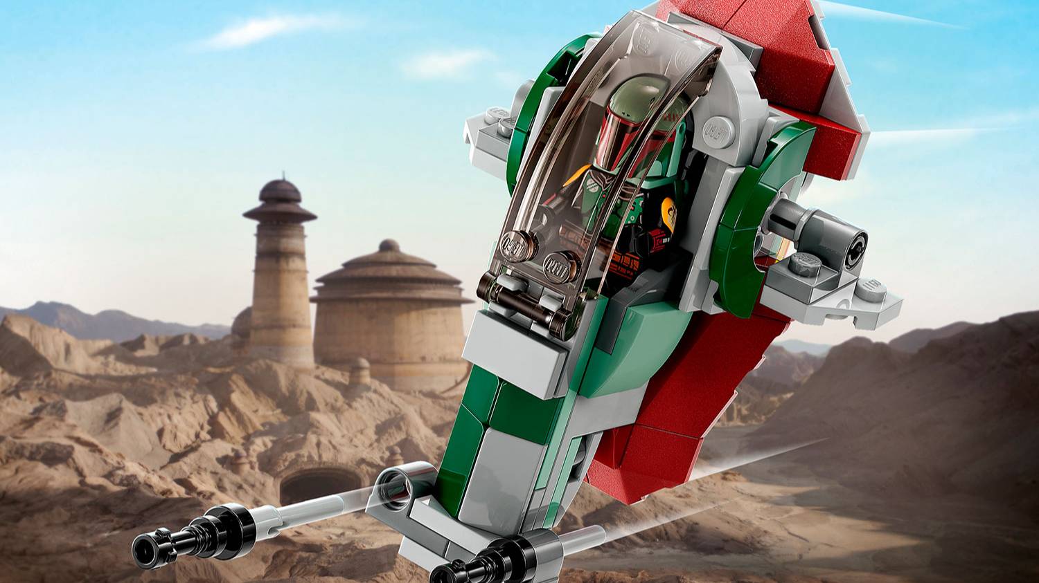 Обзор на LEGO Star Wars 75344/Звездолёт Боба Фетта, Microfighter