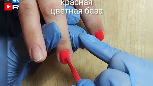 Маникюр после другого мастера💓💅 Тонкие ногти 🤔Рисую цветы💐#маникюр#правскаямария#nails
