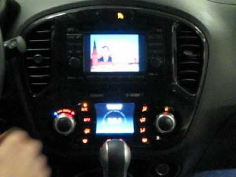Nissan Juke видеовход
