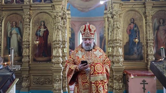 Проповедь епископа Питирима (Творогова) в среду Светлой седмицы. 23.04.25.