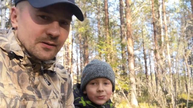 Строительство охотничьей избы #избушка