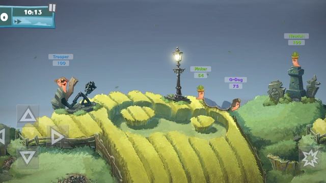 Тяжело затеряться в джунглях , даже червячкам Worm23