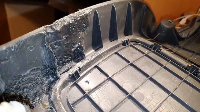ремонт запайка пластиковой детали своими руками