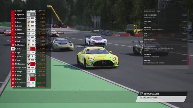 Assetto Corsa Competizione. Выправляю рейтинг безопасности SA.