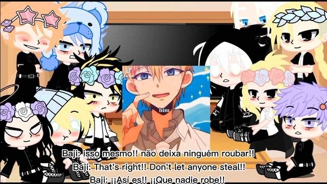 •Tokyo Revengers React To Takemichi As Hanako•⚠️ Spoiler ⚠️