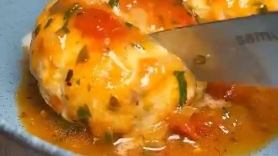 Куриные котлеты с моцареллой
