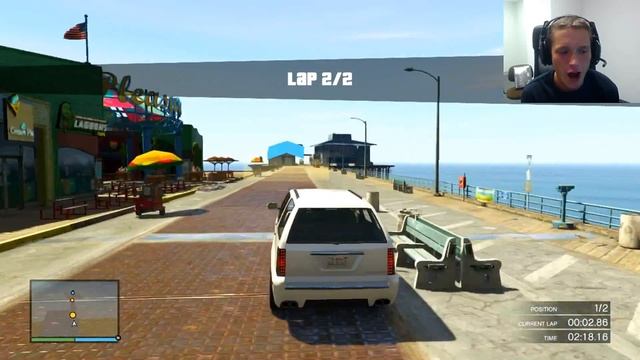 Grand Theft Auto 5 Multiplayer - Part 238 - Crazy SUV Race! (GTA Online Let's Play)