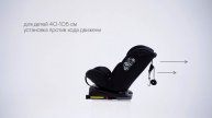 Автокресло 0-36 кг Kidzi Spin 360 i-SIZE видео обзор