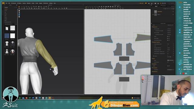 Los Lunes de ZBrush v2021.6 - Maestros de la costura con Marvelous Designer