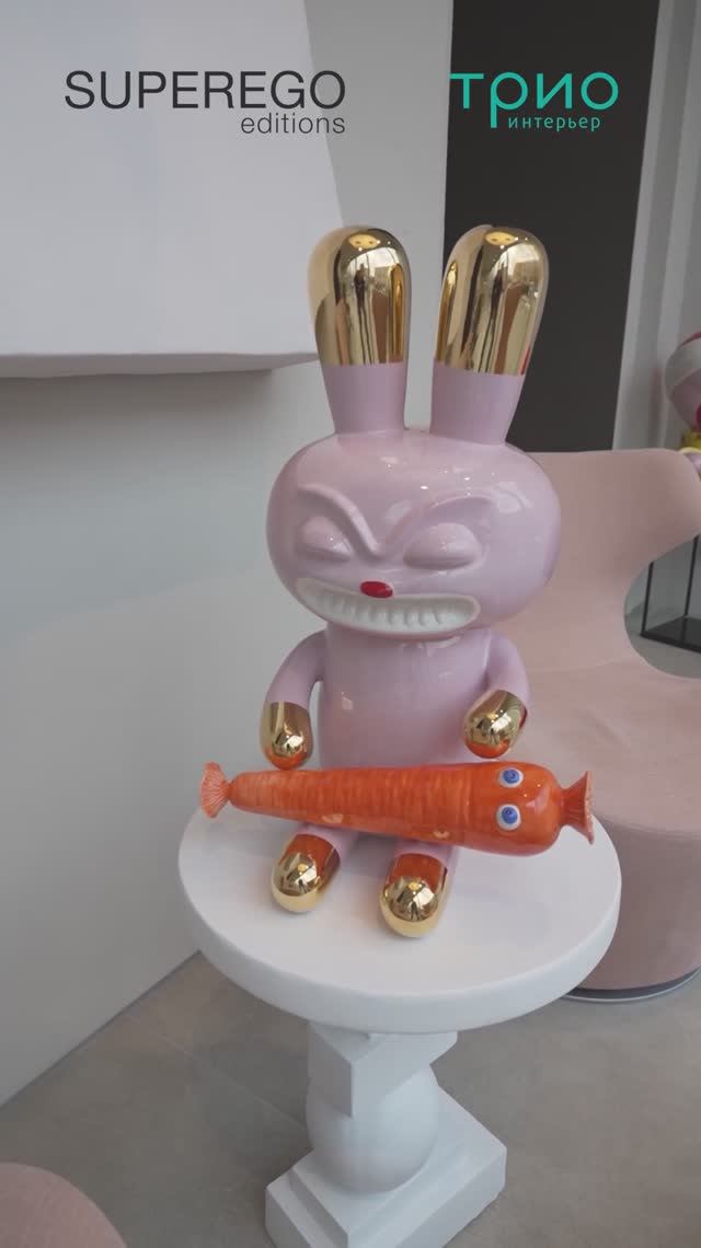 Статуэтка Carrot gold M.Giacon от Superego Editions