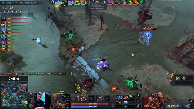 WINNER TO GRAND FINAL! LIQUID vs FALCONS - HIGHLIGHTS - PGL Wallachia Season 3 | DOTA2