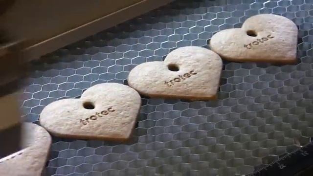 cookies engraved with laser