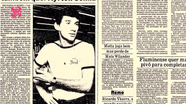 Galvão Bueno fala do dia em que conheceu Ayrton Senna
