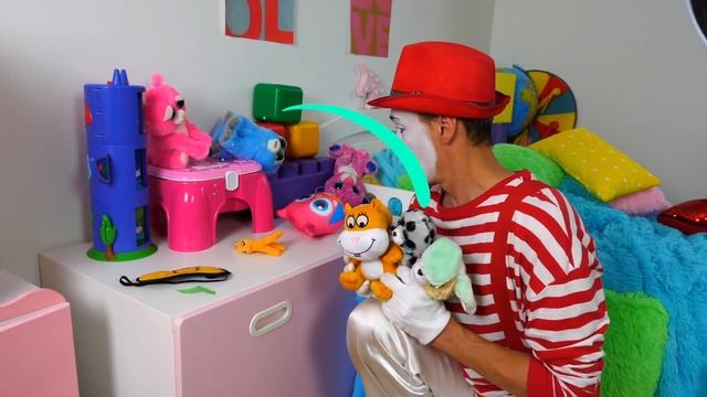 Смешное видео про Беби Бон - Уборка дома. Видео для девочек Как мама