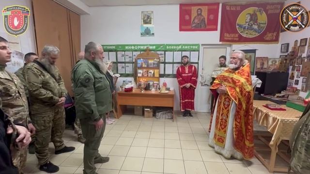 Пасхальное богослужение в Донецке