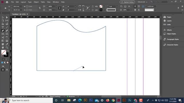 How To Use Pen Tool  In Adobe InDesign CC | Adobe InDesign  Bangla Tutorial 2020 | part #7