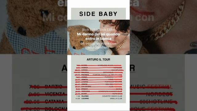 Side Baby ex della Dark Polo Gang a Termini Imerese -Il video