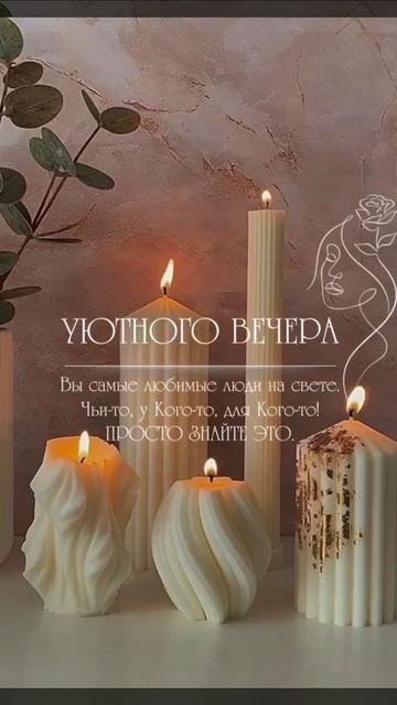 Уютного вечера.