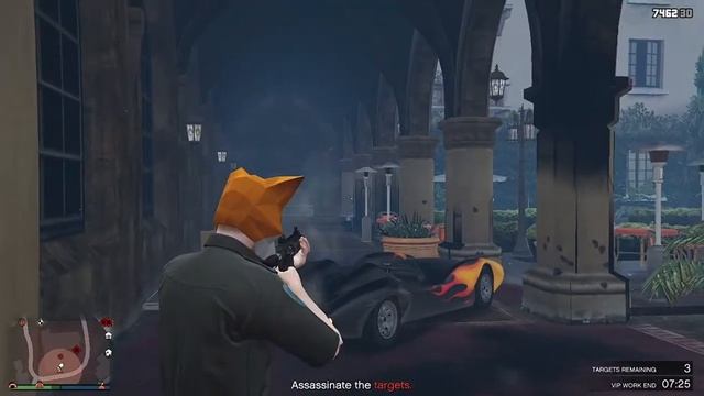 GTA Online ¦ Playing VIP Work Headhunter with Declasse Scramjet and Have fun